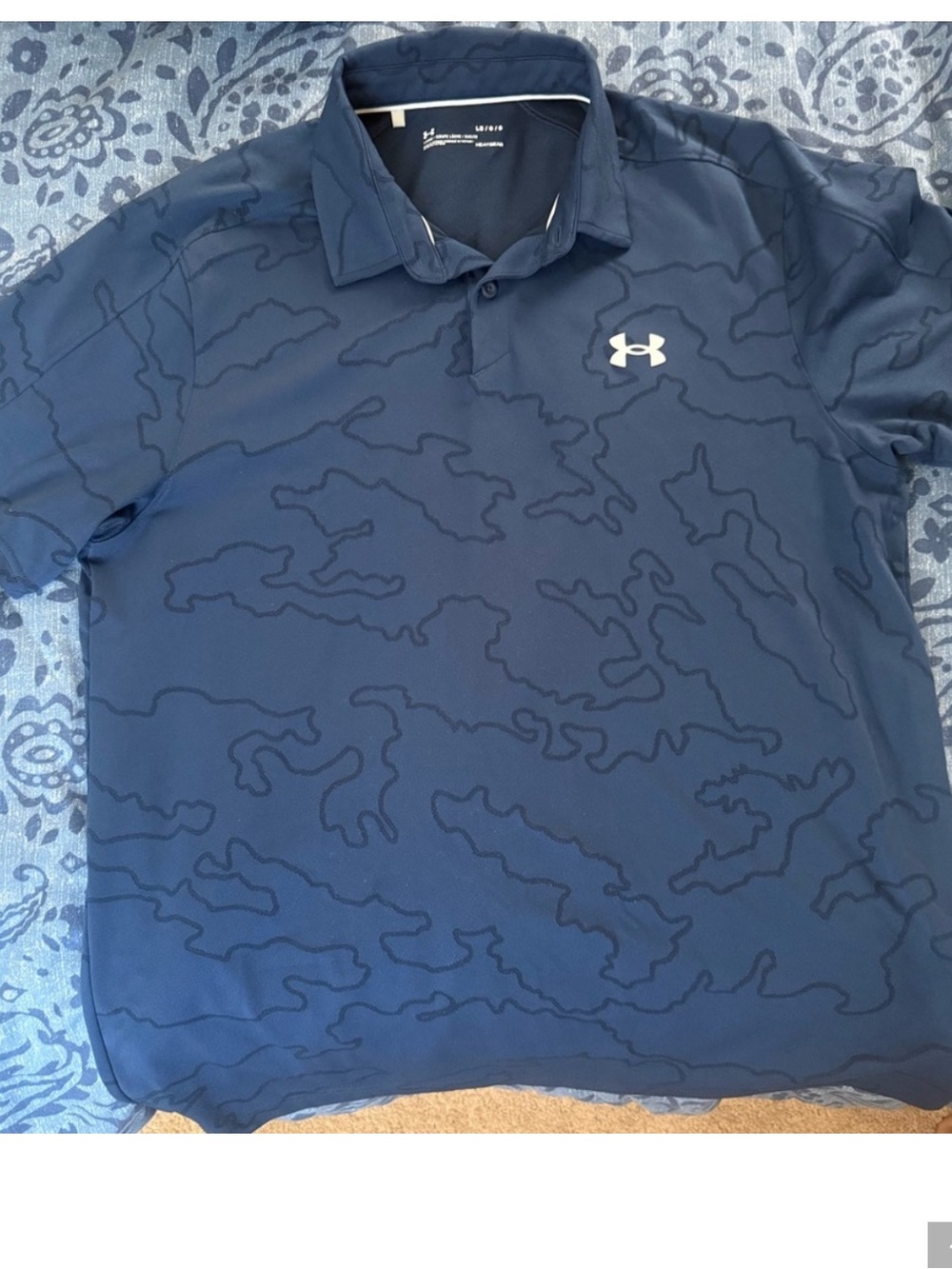 Under Armour Men’s Navy Blue Polo Shirt